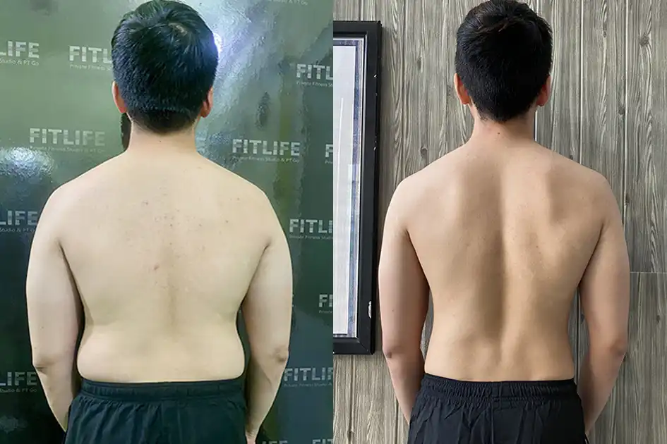 Thuê PT Gym Giảm Cân, Chàng Trai Giảm 10Kg Mỡ, Lộ Bụng 6 Múi